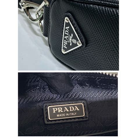 replika prada|authentic prada bag.